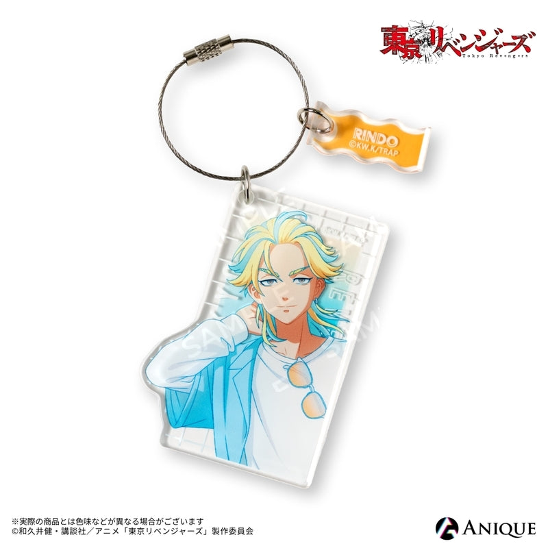 (1BOX=6)(Goods - Keychain) Tokyo Revengers (Rooftop) Trading Acrylic Keychain (6 Types)