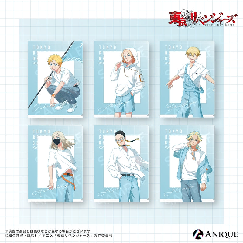 (Goods - Clear File) Tokyo Revengers (Rooftop) Ran Haitani Clear File