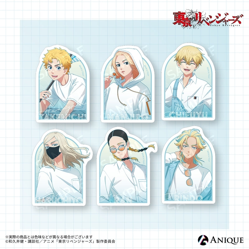 (Goods - Sticker) Tokyo Revengers (Rooftop) Haruchiyo Sanzu Die-cut Sticker