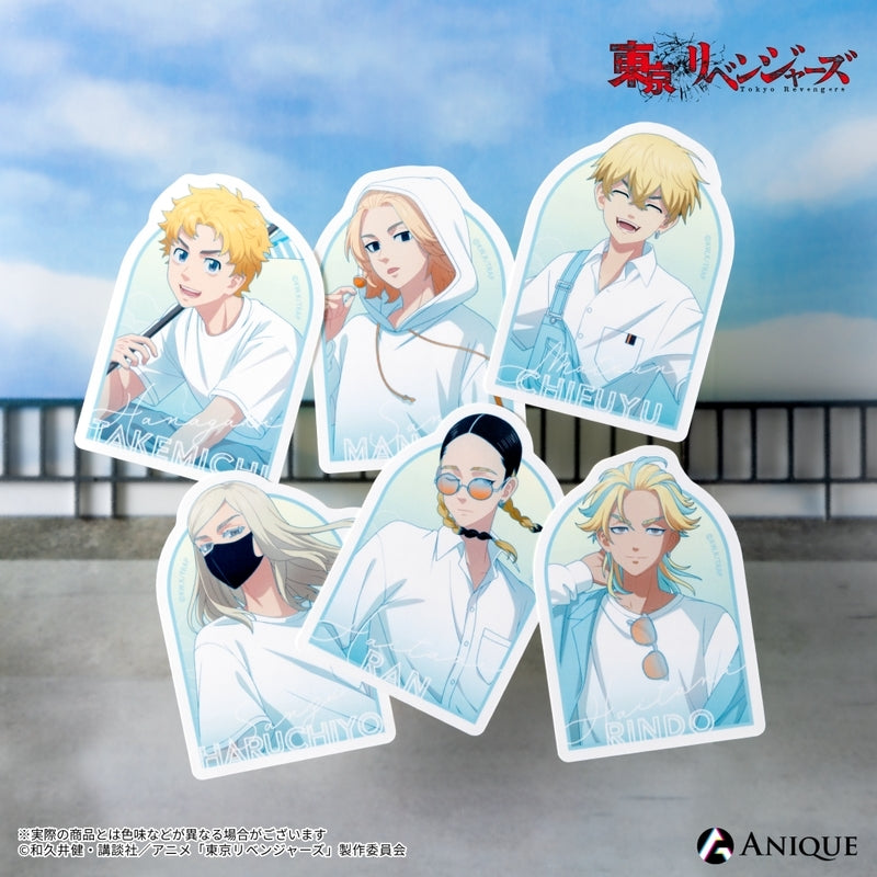 (Goods - Sticker) Tokyo Revengers (Rooftop) Haruchiyo Sanzu Die-cut Sticker