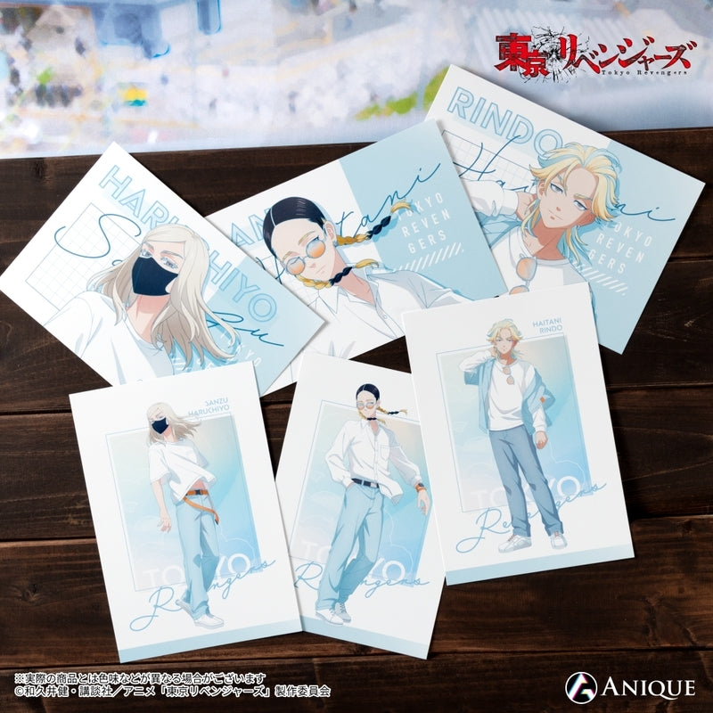 (Goods - Postcard) Tokyo Revengers (Rooftop) Rindo Haitani Postcard Set of 2