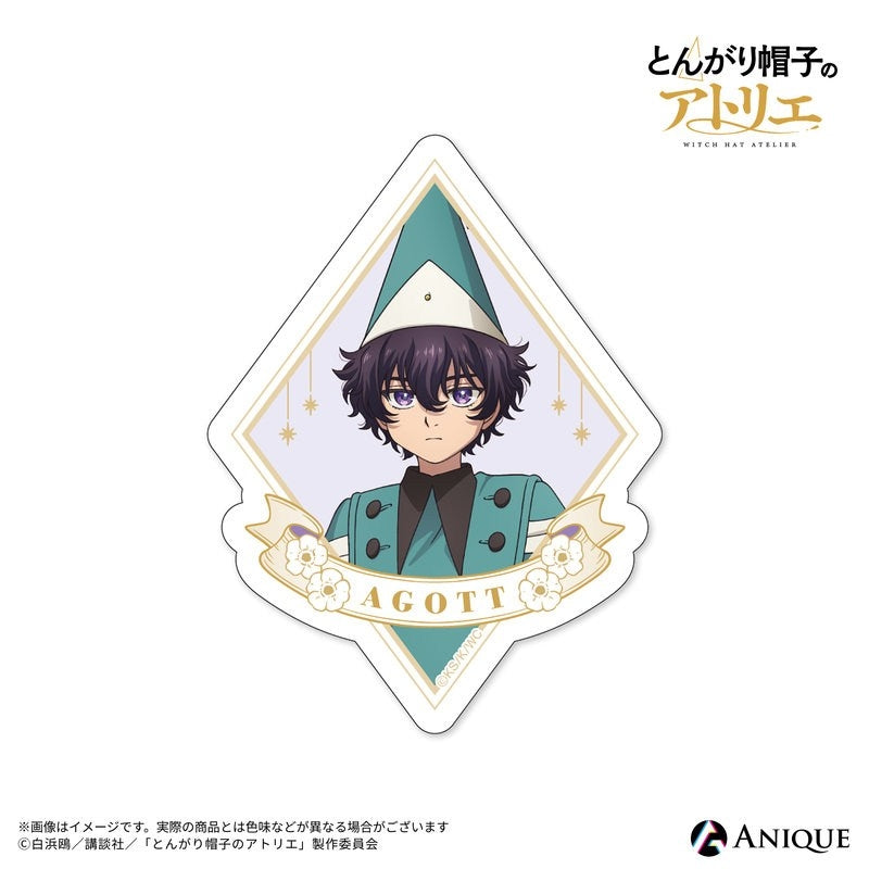(1BOX=6)(Goods - Sticker) Witch Hat Atelier Trading Sticker (6 Types Total)