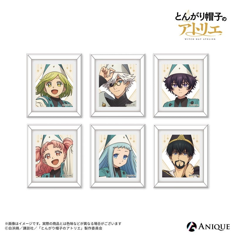 (1BOX=6)(Goods - Magnet) Witch Hat Atelier Trading Frame Magnet (6 Types Total)