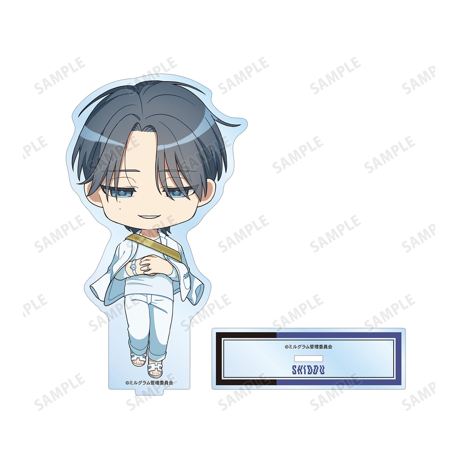(Goods - Acrylic Stand) MILGRAM Shidou Official Chibi Season 3 ver. BIG Acrylic Stand