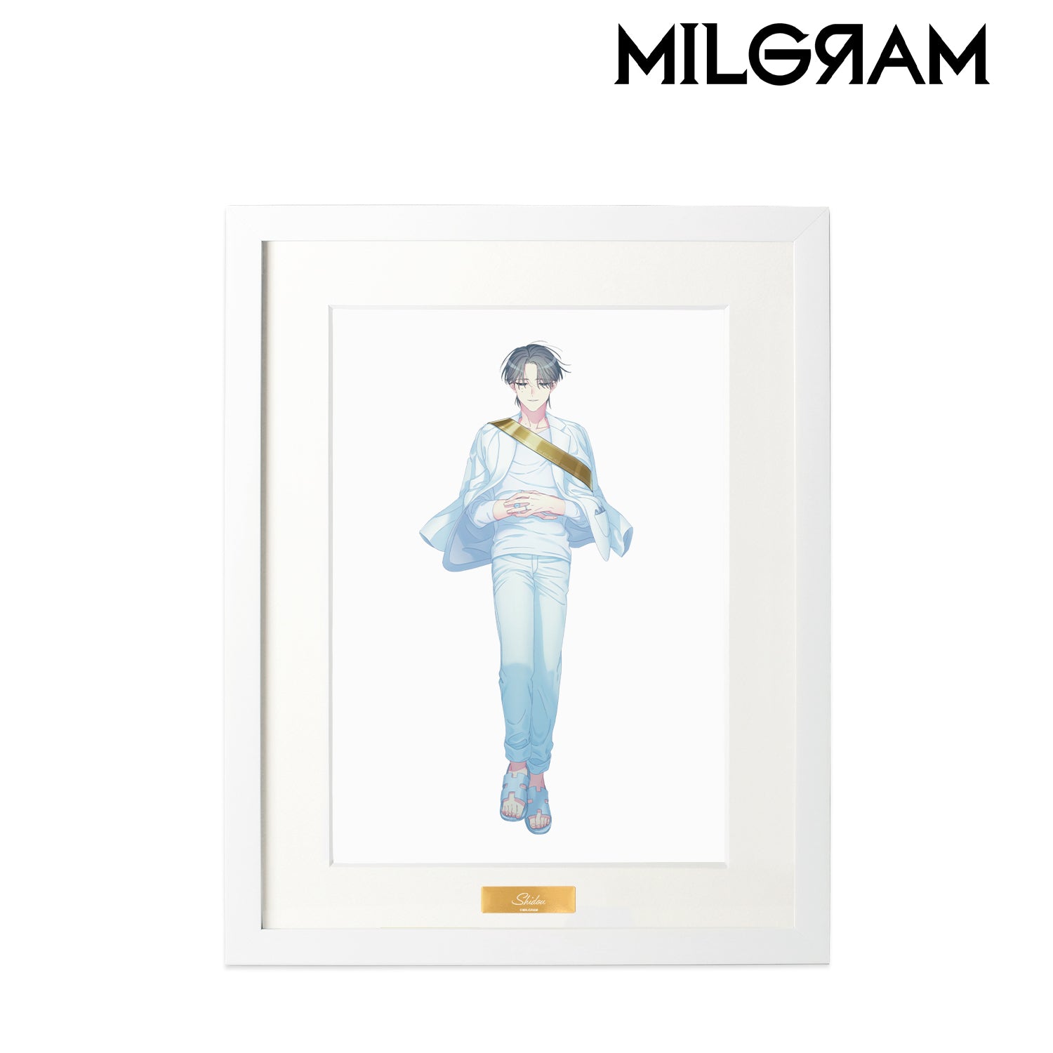 (Goods - Board) MILGRAM Shidou The Third Trial Chara Fine Graph