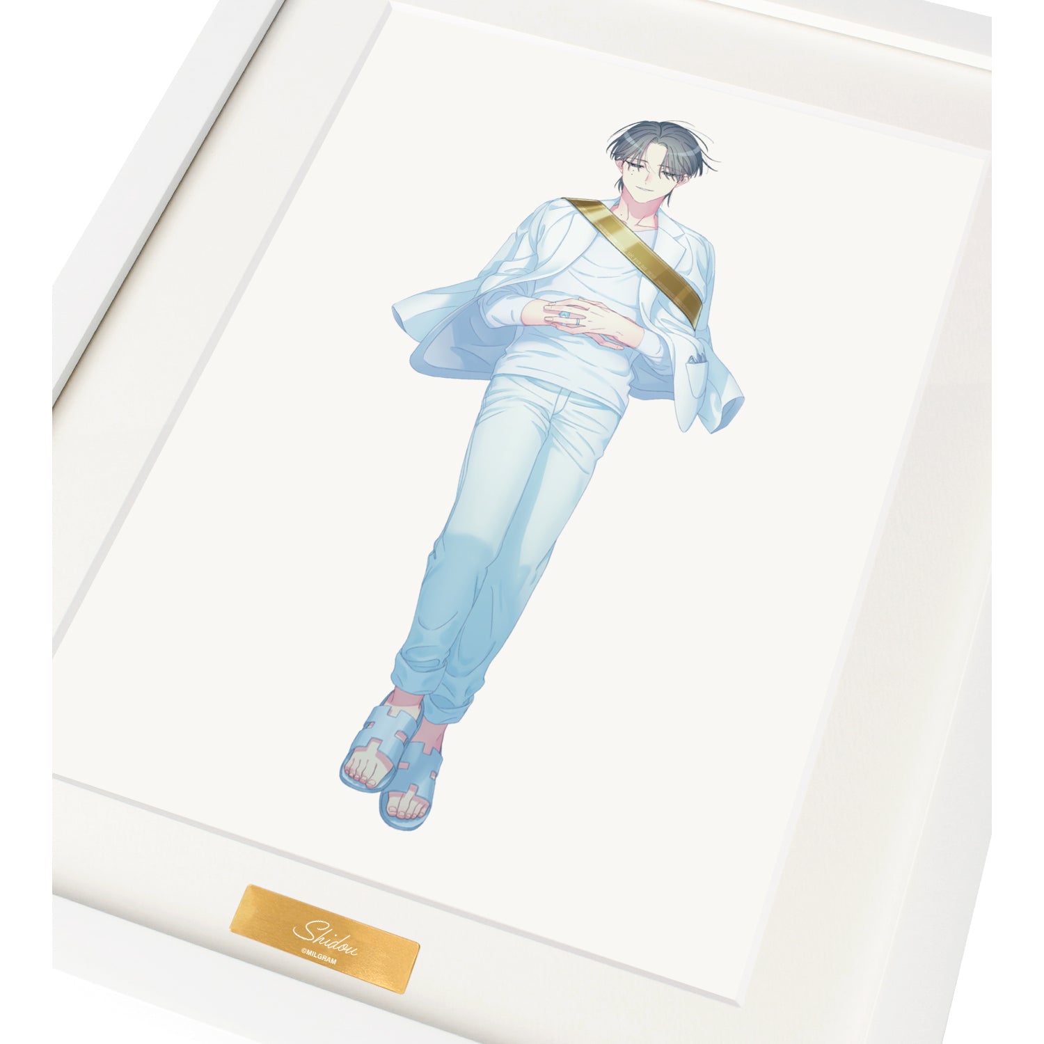 (Goods - Board) MILGRAM Shidou The Third Trial Chara Fine Graph