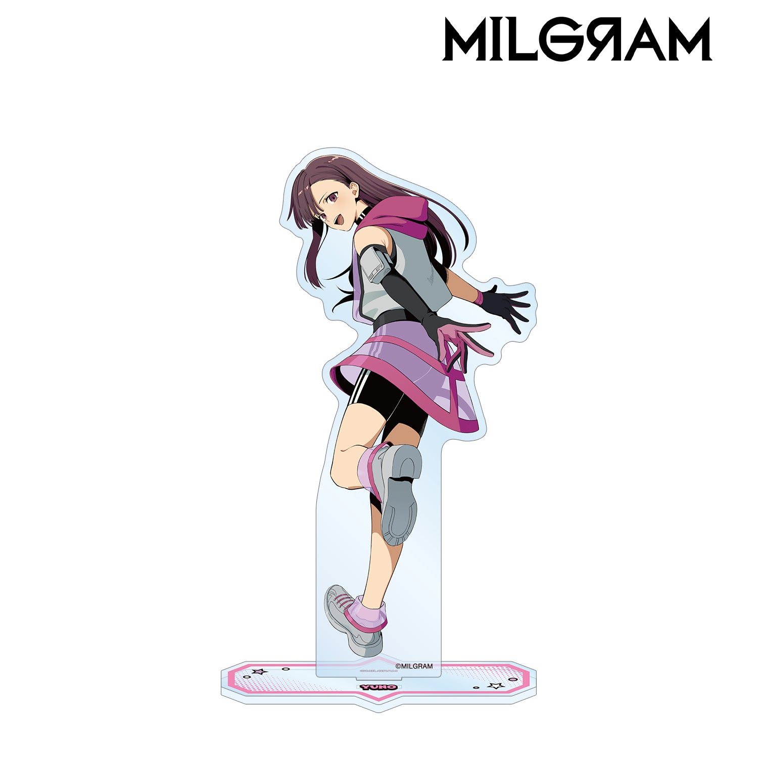 (Goods - Acrylic Stand) MILGRAM Exclusive Art Yuno American Comics Style ver. BIG Acrylic Stand