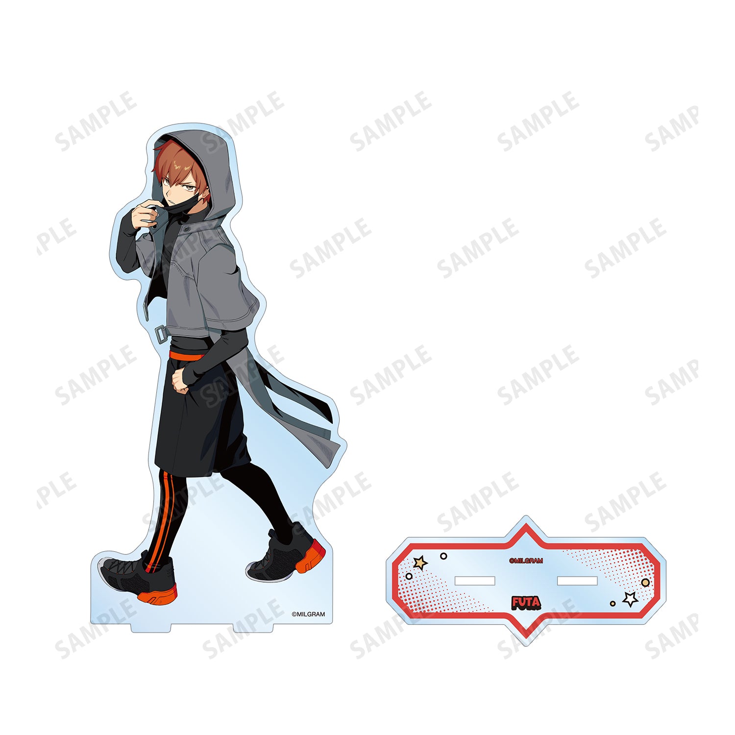 (Goods - Acrylic Stand) MILGRAM Exclusive Art Fuuta American Comics Style ver. BIG Acrylic Stand