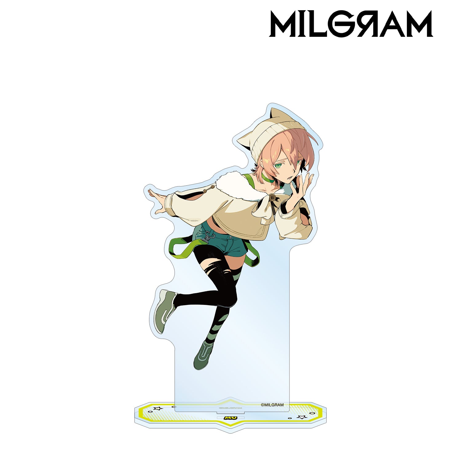 (Goods - Acrylic Stand) MILGRAM Exclusive Art Mu American Comics Style ver. BIG Acrylic Stand