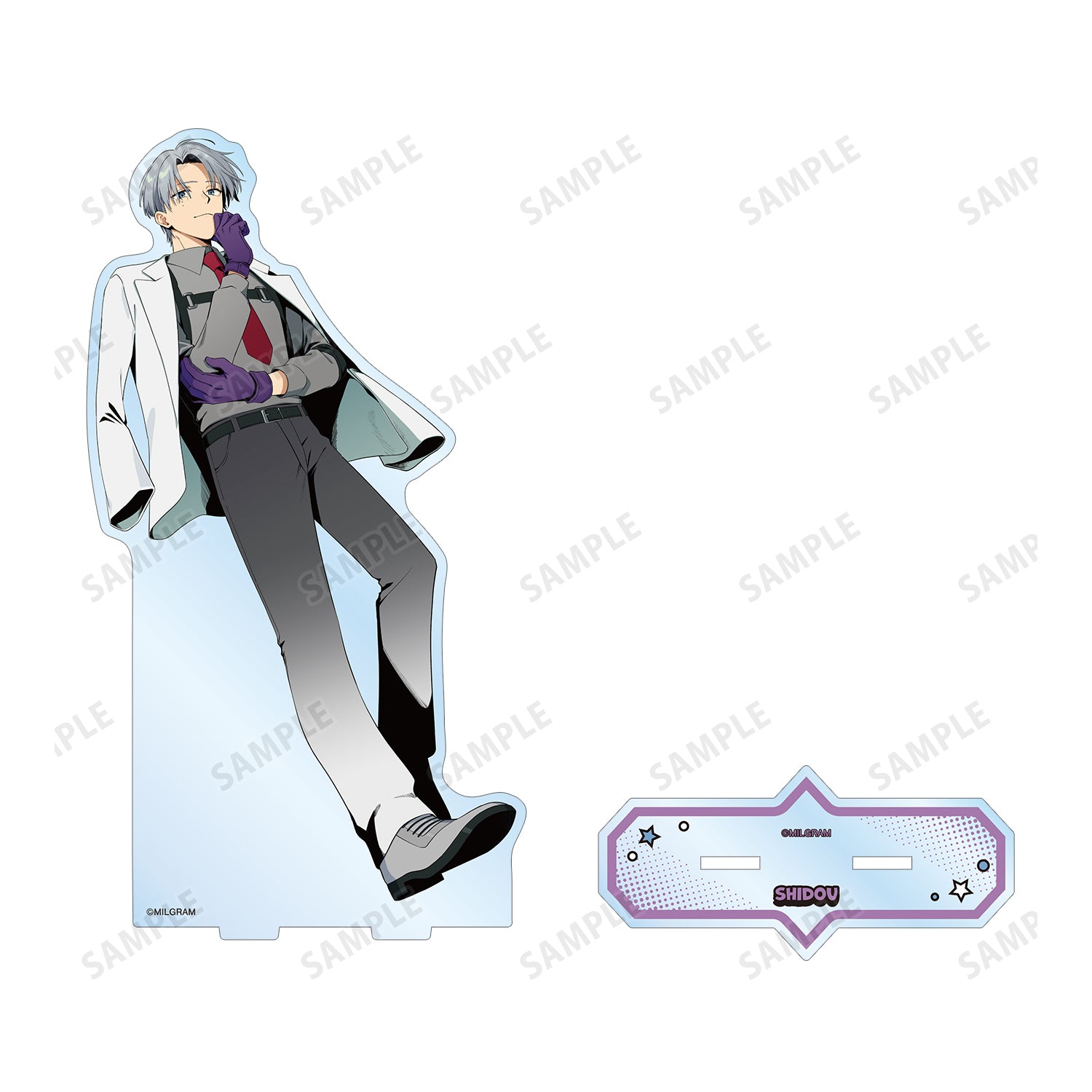 (Goods - Acrylic Stand) MILGRAM Exclusive Art Shidou American Comics Style ver. BIG Acrylic Stand