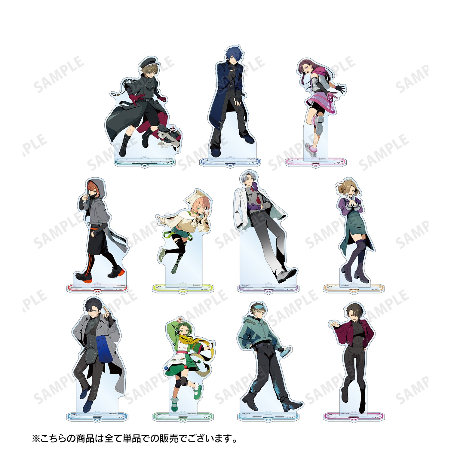 (Goods - Acrylic Stand) MILGRAM Exclusive Art Shidou American Comics Style ver. BIG Acrylic Stand