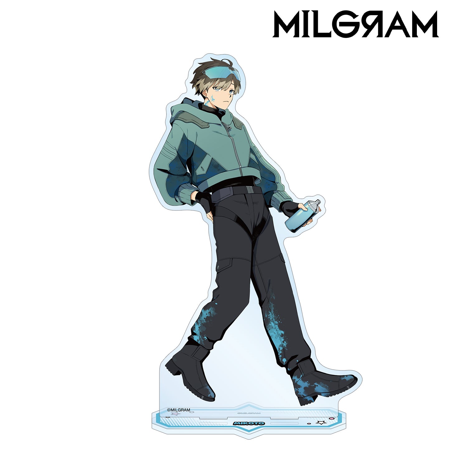 (Goods - Acrylic Stand) MILGRAM Exclusive Art Mikoto American Comics Style ver. BIG Acrylic Stand