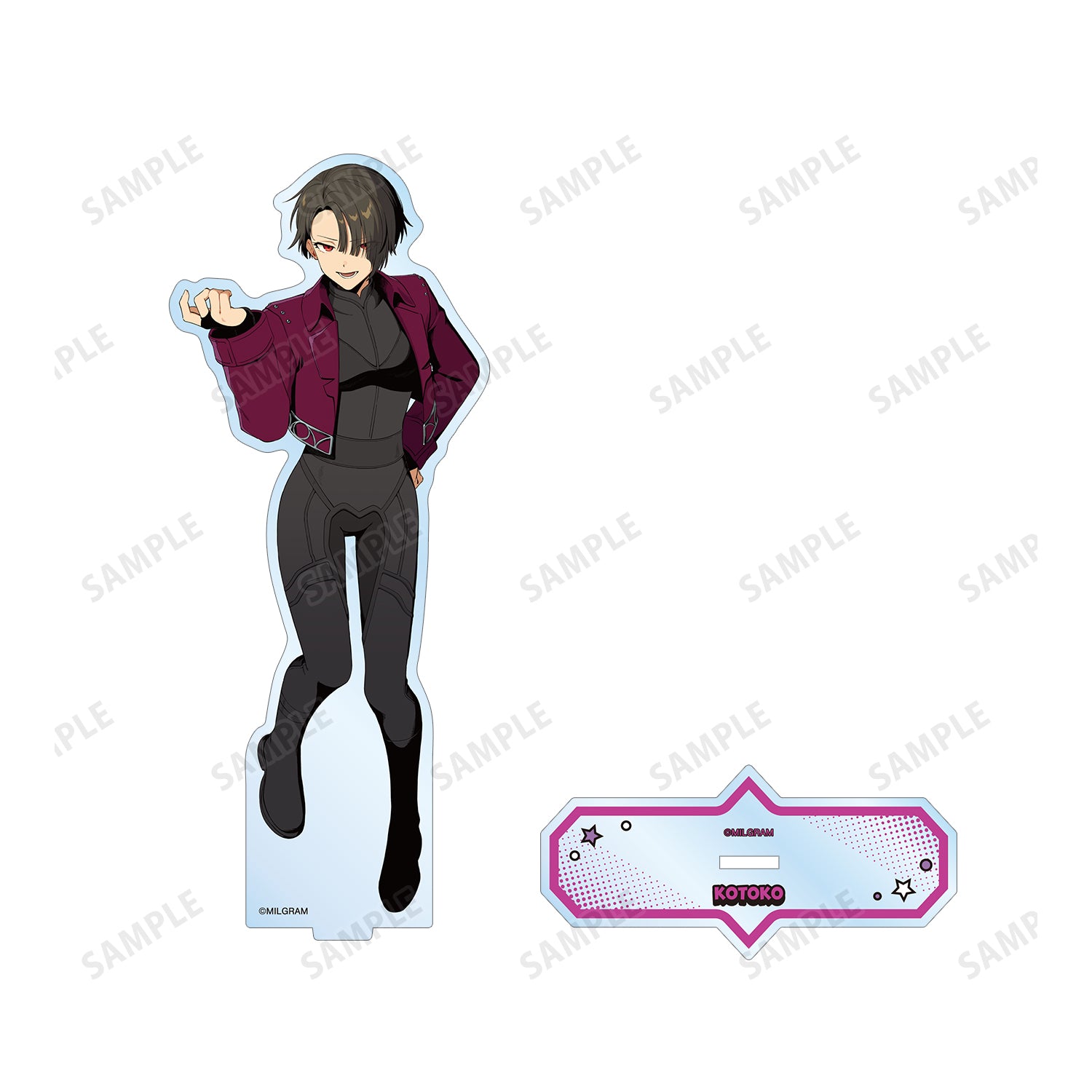 (Goods - Acrylic Stand) MILGRAM Exclusive Art Kotoko American Comics Style ver. BIG Acrylic Stand