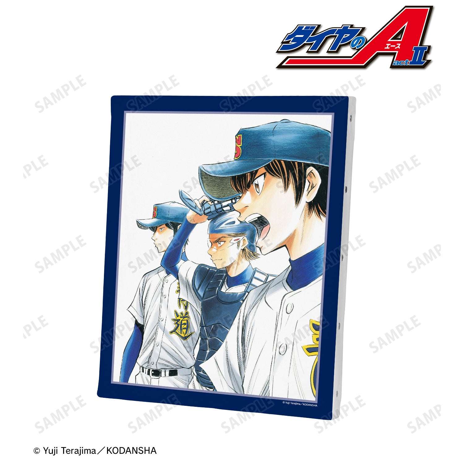 (Goods - Board) Ace of Diamond actⅡ Vol.7 Cover Art Color Art Canvas Board