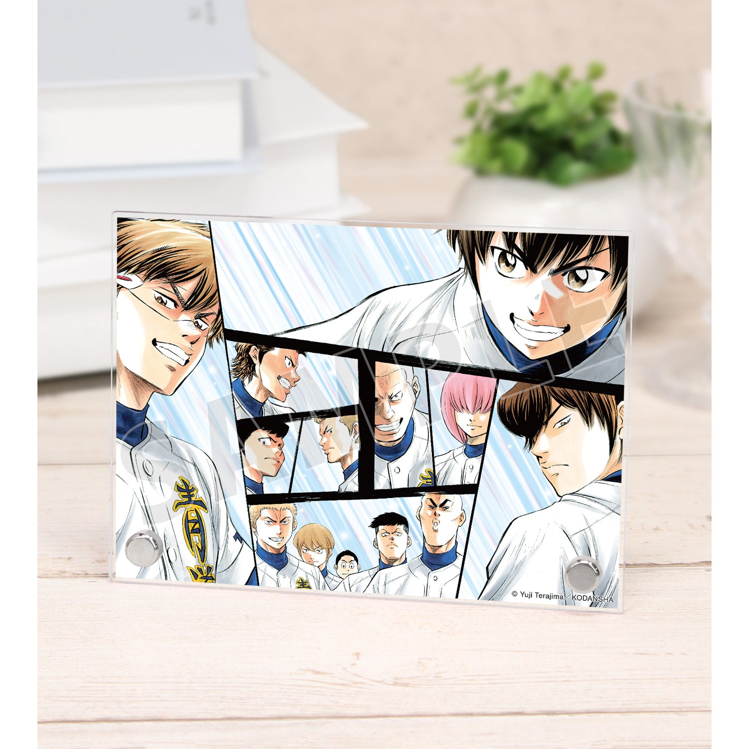 (Goods - Ornament) Ace of Diamond actⅡ Ch. 265 Color Art A6 Acrylic Panel