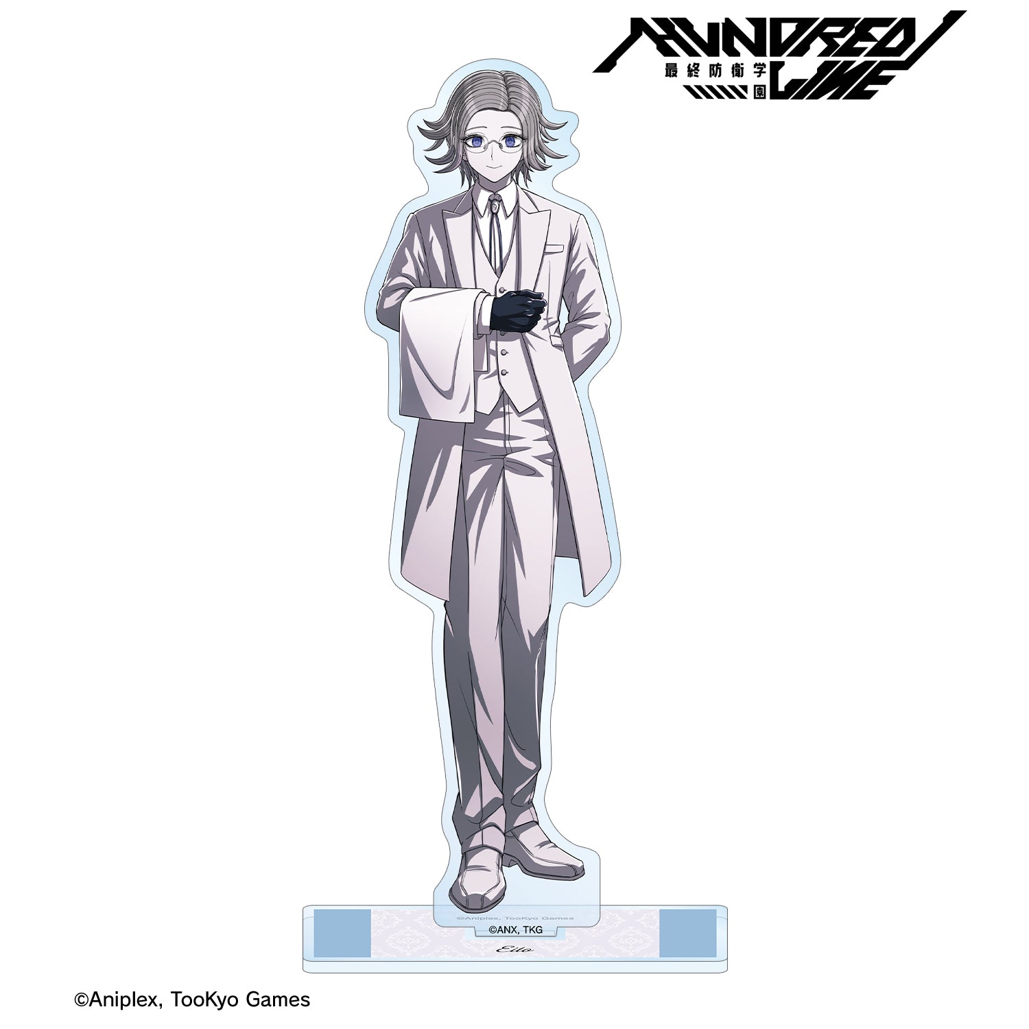 (Goods - Acrylic Stand) THE HUNDRED LINE - LAST DEFENSE ACADEMY Exclusive Art Eito Aotsuki Butler ver. BIG Acrylic Stand