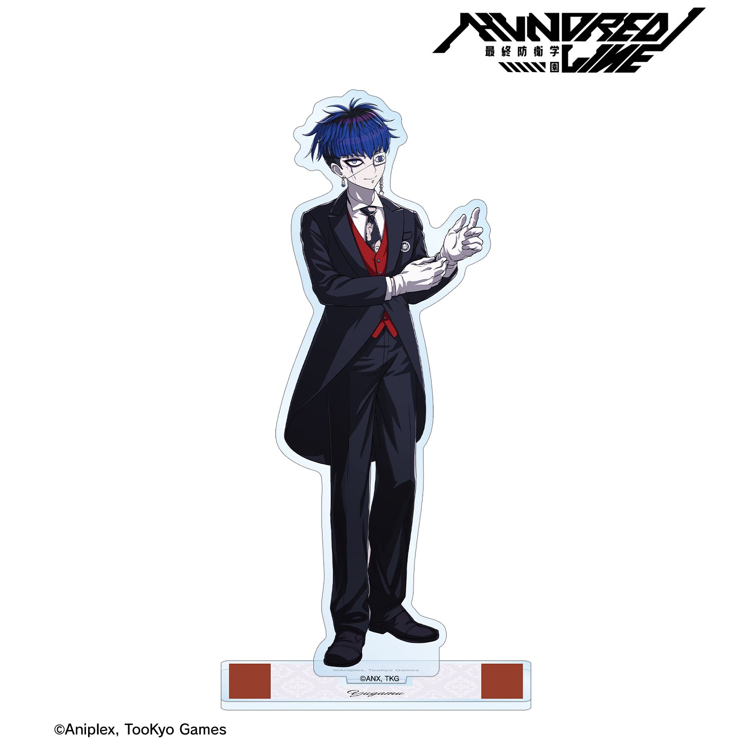 (Goods - Acrylic Stand) THE HUNDRED LINE - LAST DEFENSE ACADEMY Exclusive Art Yugamu Omokage Butler ver. BIG Acrylic Stand