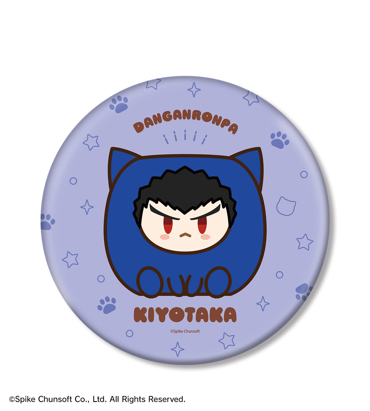 (Goods - Badge) Danganronpa Series Kiyotaka Ishimaru Kemocube BIG Button Badge
