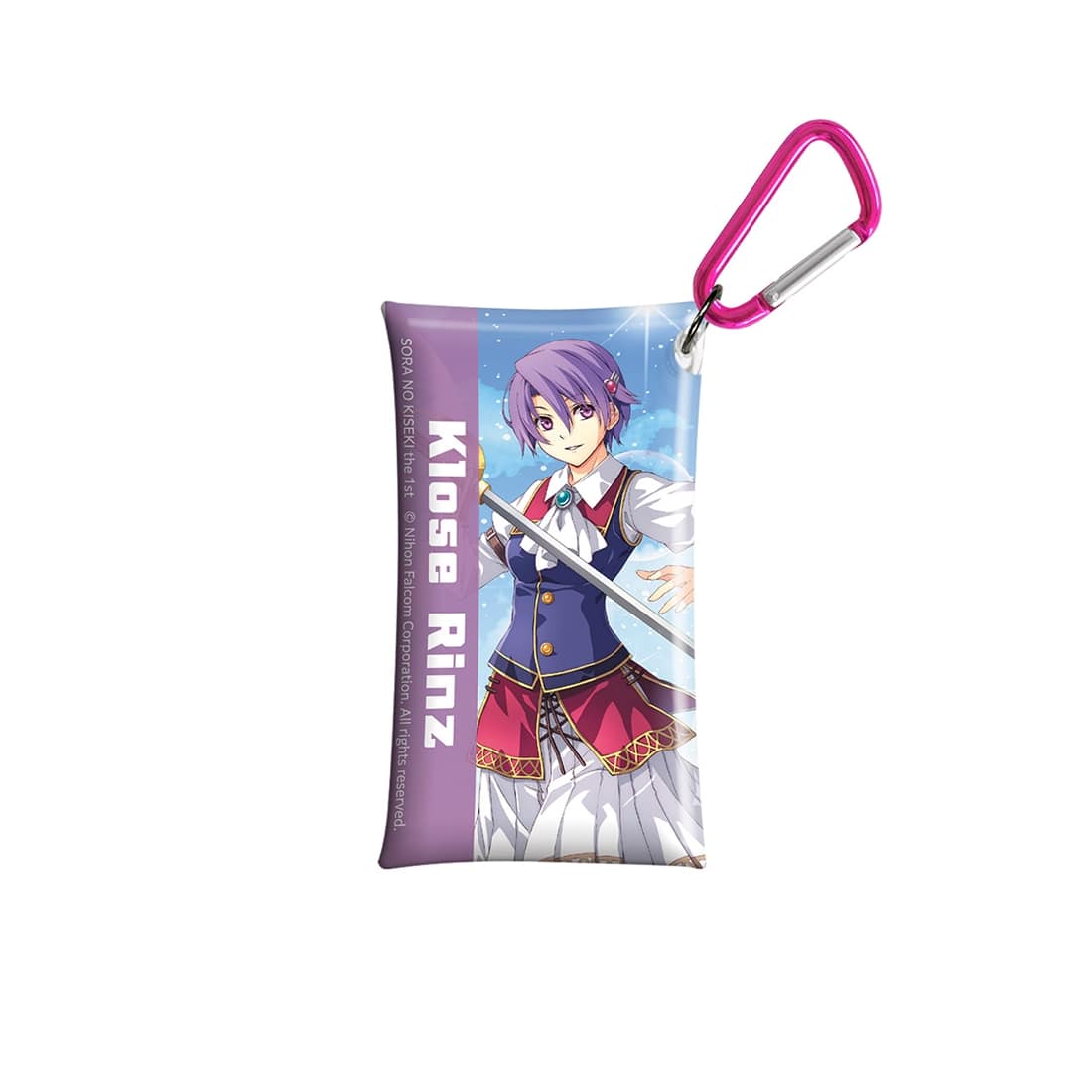 (Goods - Case) Trails in the Sky 1st Chapter & Nihon Falcom 45th Anniversary Clear Multi-Purpose Case - Klose