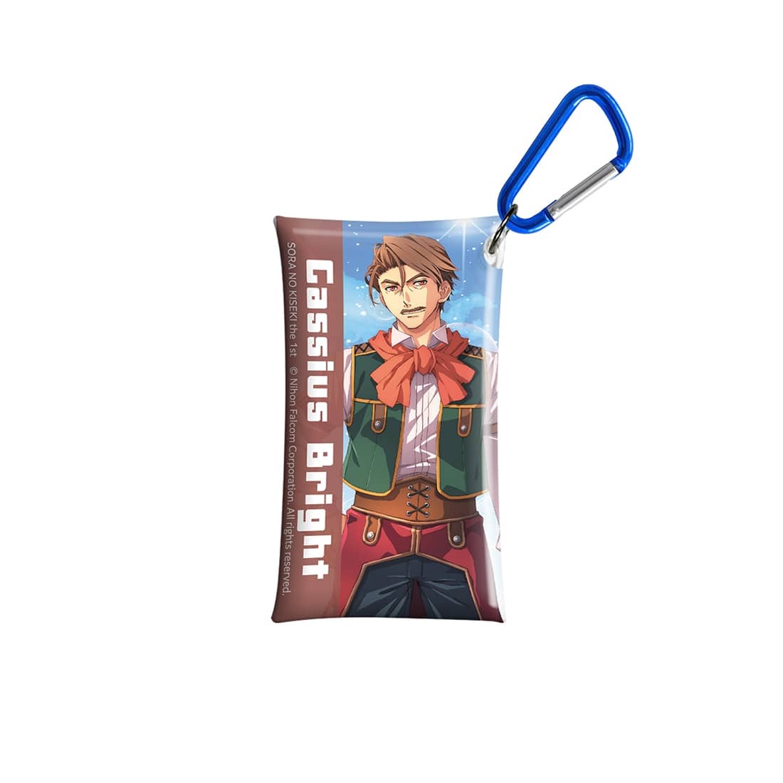 (Goods - Case) Trails in the Sky 1st Chapter & Nihon Falcom 45th Anniversary Clear Multi-Purpose Case - Cassius