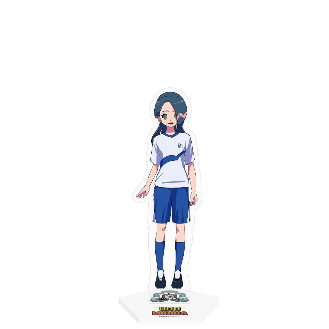 (Goods - Acrylic Stand) Inazuma Eleven: Victory Road Character Acrylic Stand Mirika Udo (Amelia Rainwalker) wearing the South Cirrus Junior High Uniform