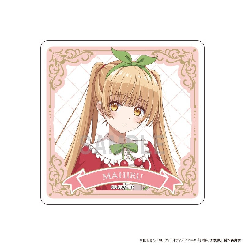 (Goods - Coaster) The Angel Next Door Spoils Me Rotten 2 Acrylic Coaster Mahiru Shiina Cherry Outfit ver