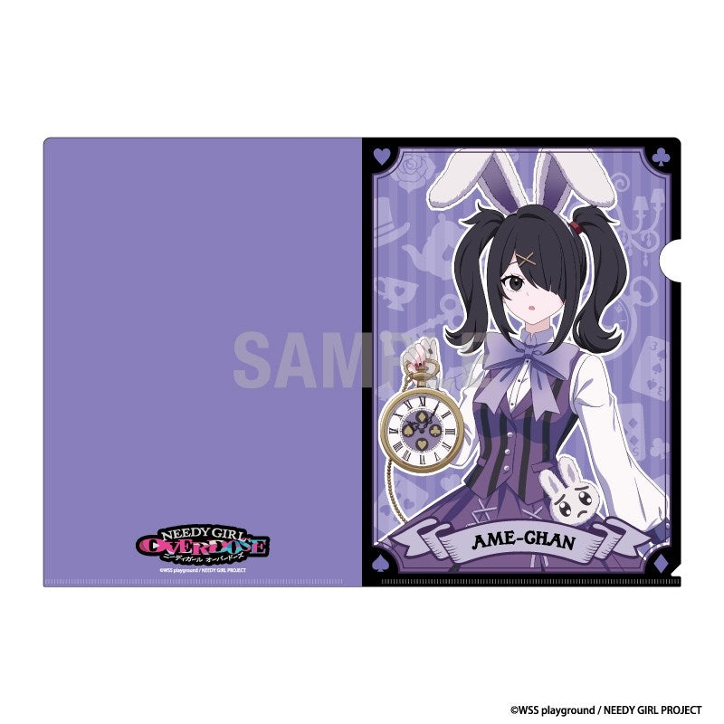 (Goods - Clear File) NEEDY GIRL OVERDOSE Clear File Ame-chan White Rabbit ver