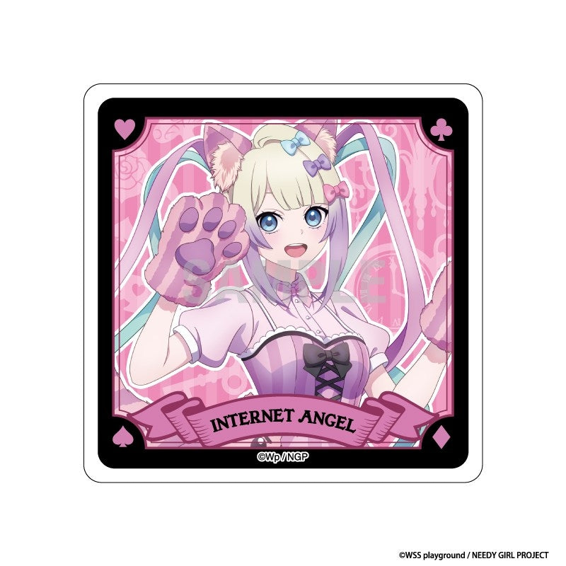 (Goods - Coaster) NEEDY GIRL OVERDOSE Acrylic Coaster OMGkawaiiAngel Cheshire Cat ver