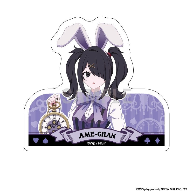 (Goods - Clip) NEEDY GIRL OVERDOSE Acrylic Memo Clip Ame-chan White Rabbit ver