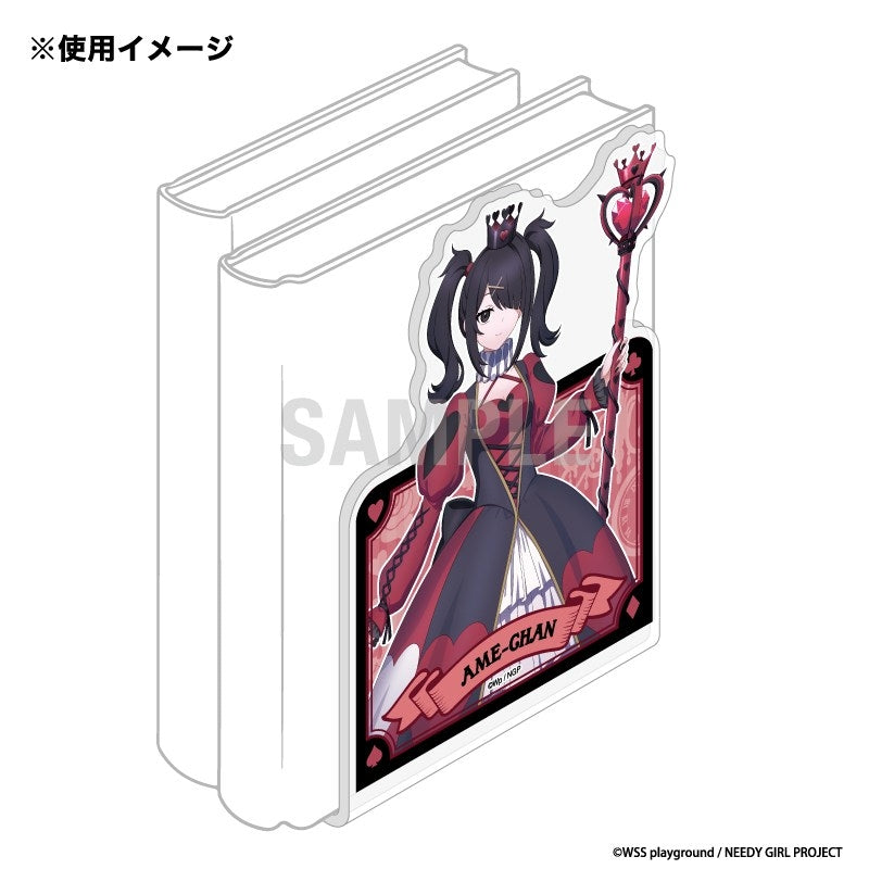 (Goods - Other) NEEDY GIRL OVERDOSE Acrylic Bookend Ame-chan Queen of Hearts ver