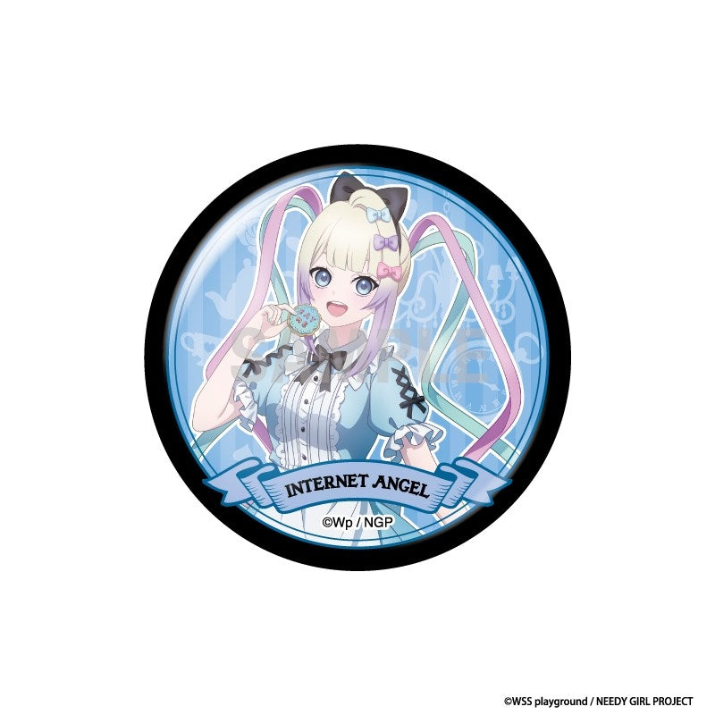 (1BOX=8)(Goods - Badge) NEEDY GIRL OVERDOSE Button Badge Collection Alice Motif ver