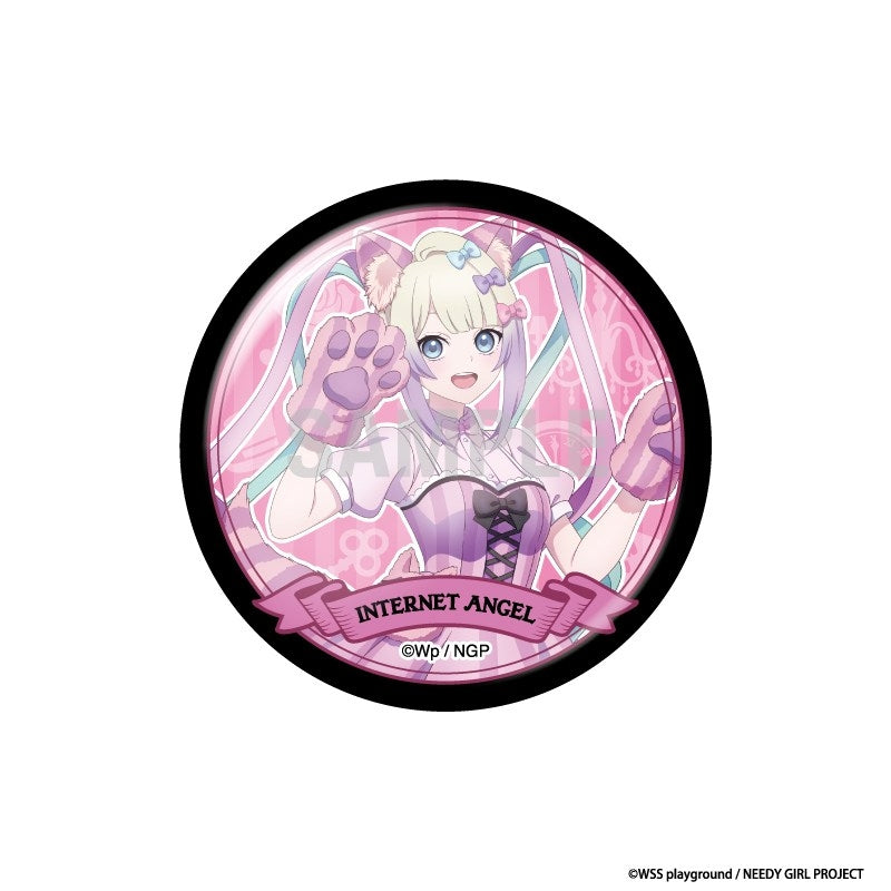 (1BOX=8)(Goods - Badge) NEEDY GIRL OVERDOSE Button Badge Collection Alice Motif ver