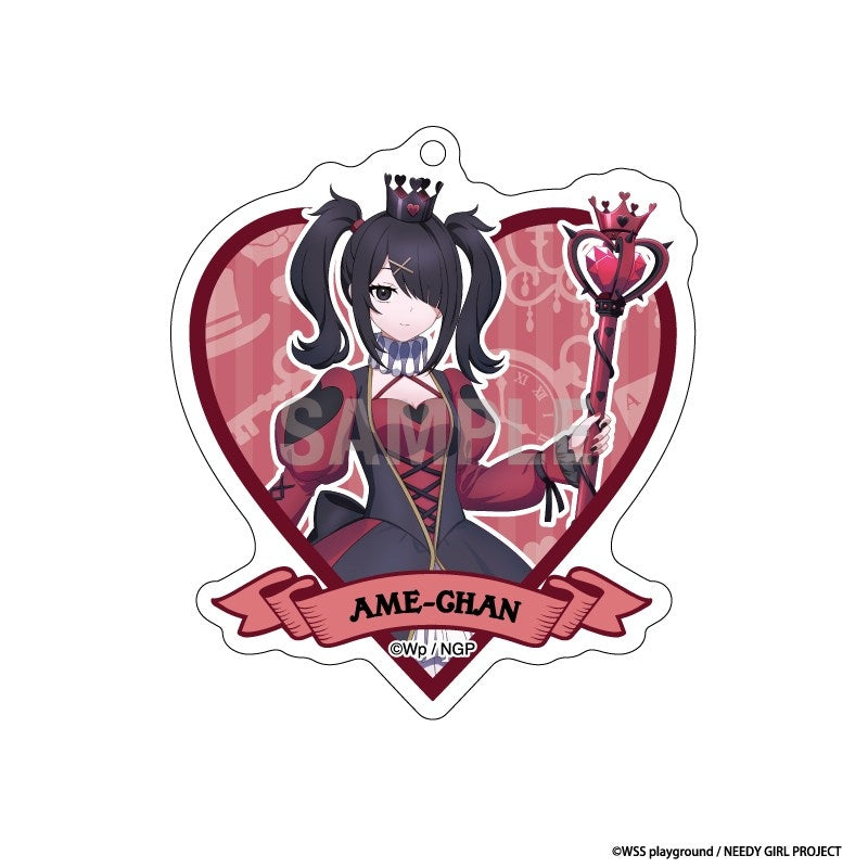 (1BOX=8)(Goods - Keychain) NEEDY GIRL OVERDOSE Acrylic KeychainCollection Alice Motif ver