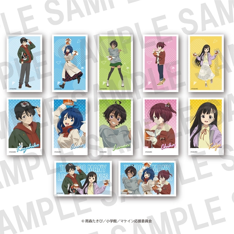 (1BOX=6)(Goods - Bromide) TV Anime "Too Many Losing Heroines!" x Bakudan Yakihonpo Trading Mini Photo