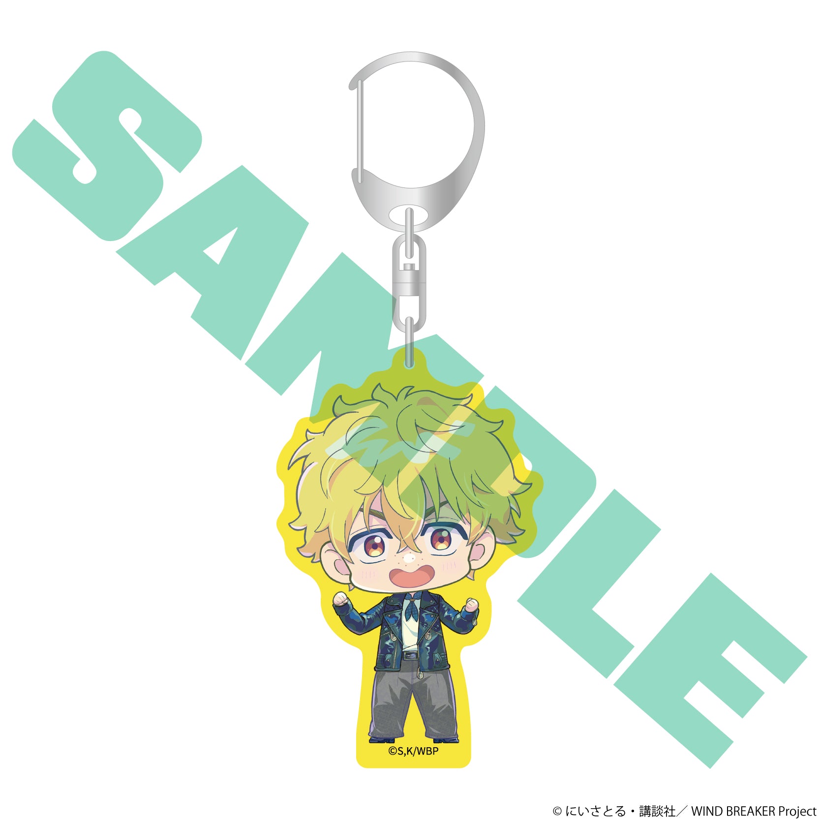 (Goods - Keychain) TV Anime - WIND BREAKER Color Acrylic Keychain Akihiko Nirei