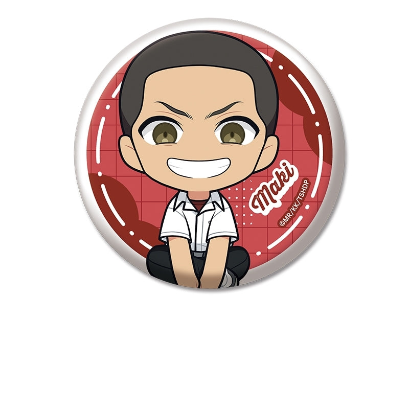 (Goods - Badge) TV Anime - The Summer Hikaru Died Petanko Button Badge Maki Yuta