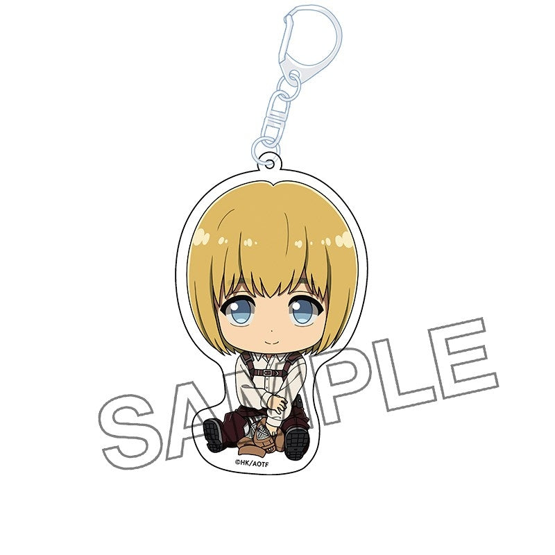 (Goods - Keychain) TV Anime Attack on Titan Petanko Acrylic Keychain vol. 2 Armin