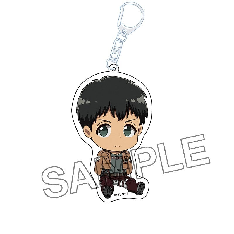 (Goods - Keychain) TV Anime Attack on Titan Petanko Acrylic Keychain vol. 2 Bertholdt