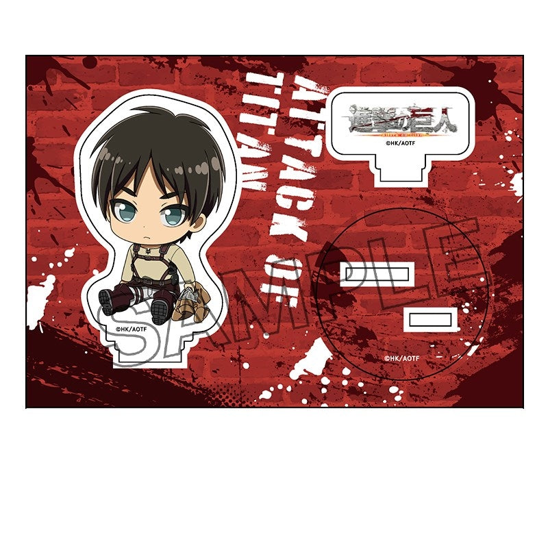 (Goods - Acrylic Stand) TV Anime Attack on Titan Petanko Acrylic Figure vol. 2 Eren