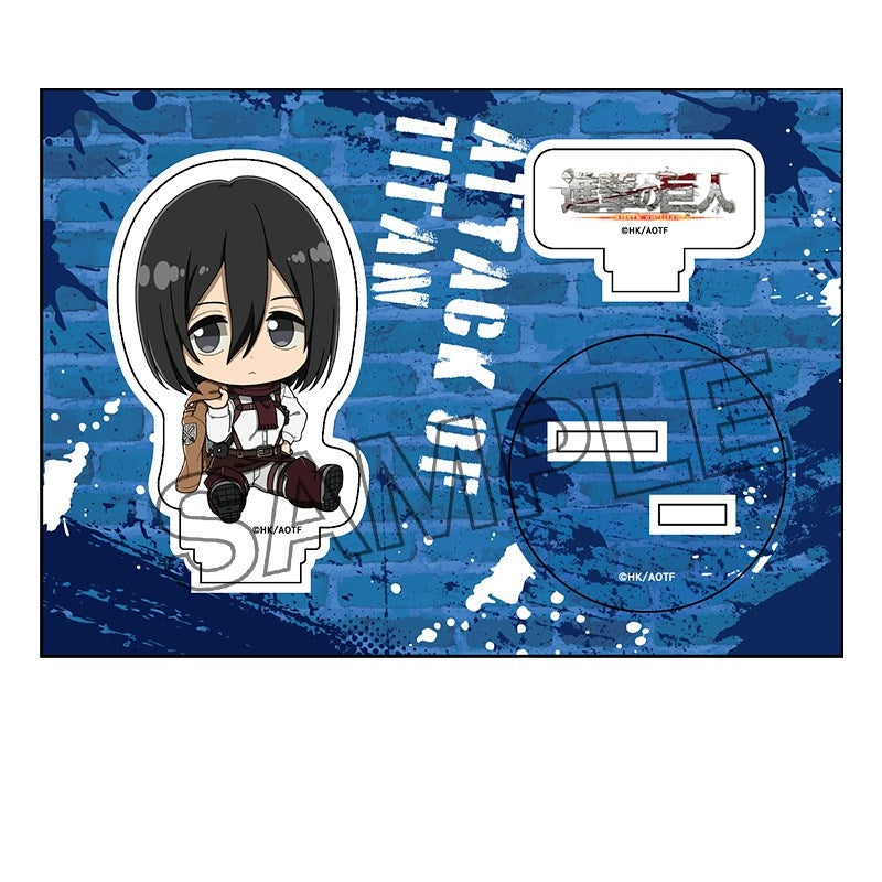 (Goods - Acrylic Stand) TV Anime Attack on Titan Petanko Acrylic Figure vol. 2 Mikasa