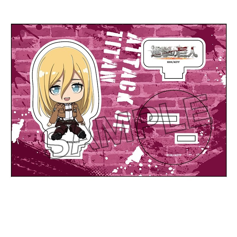 (Goods - Acrylic Stand) TV Anime Attack on Titan Petanko Acrylic Figure vol. 2 Christa