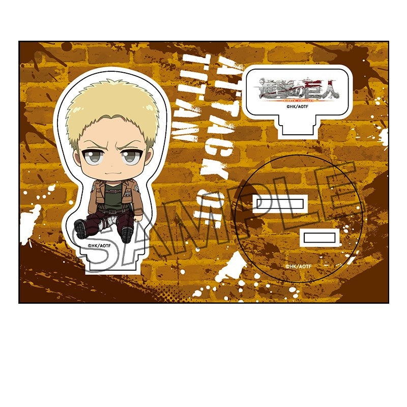 (Goods - Acrylic Stand) TV Anime Attack on Titan Petanko Acrylic Figure vol. 2 Reiner