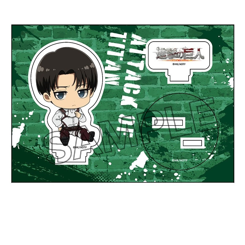 (Goods - Acrylic Stand) TV Anime Attack on Titan Petanko Acrylic Figure vol. 2 Levi
