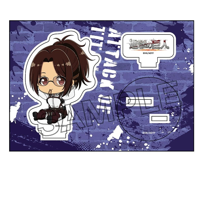 (Goods - Acrylic Stand) TV Anime Attack on Titan Petanko Acrylic Figure vol. 2 Hange