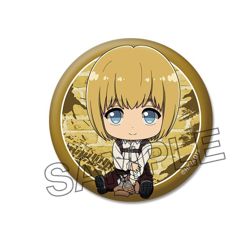 (Goods - Badge) TV Anime Attack on Titan Petanko Button Badge vol. 2 Armin