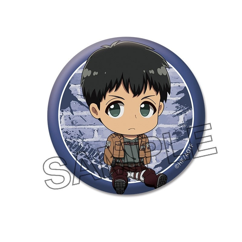 (Goods - Badge) TV Anime Attack on Titan Petanko Button Badge vol. 2 Bertholdt