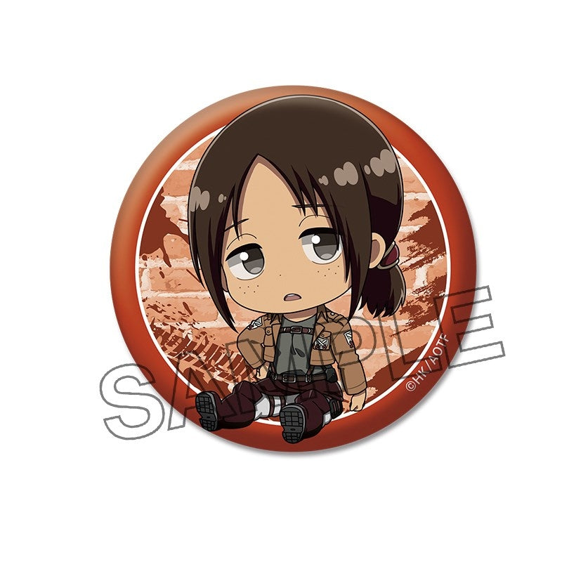 (Goods - Badge) TV Anime Attack on Titan Petanko Button Badge vol. 2 Ymir