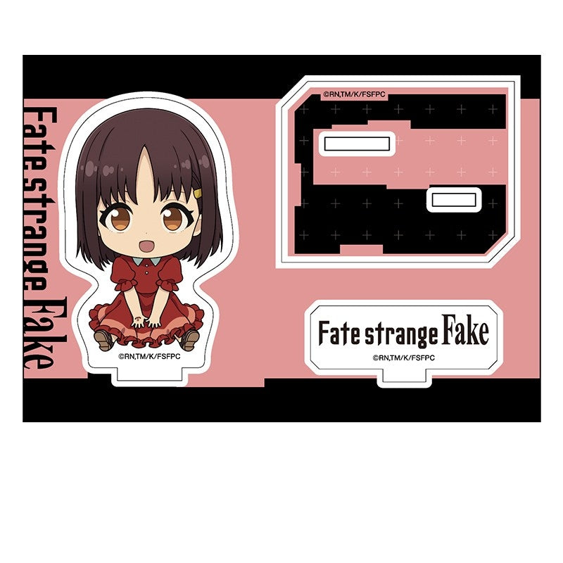 (Goods - Acrylic Stand) Fate/strange Fake Petanko Acrylic Figure Tsubaki Kuruoka