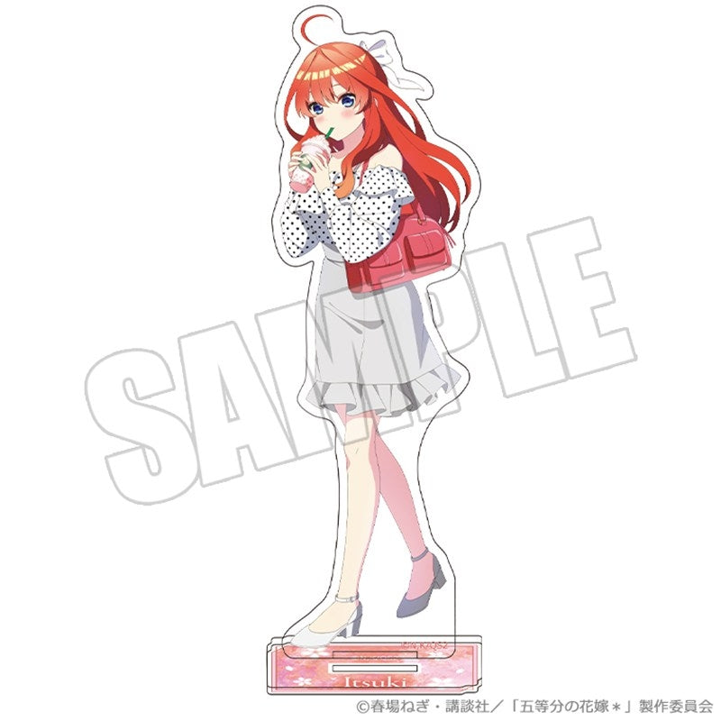(Goods - Stand Pop) The Quintessential Quintuplets* Acrylic Stand - A Sip of Spring with A Blossoming Girl Itsuki