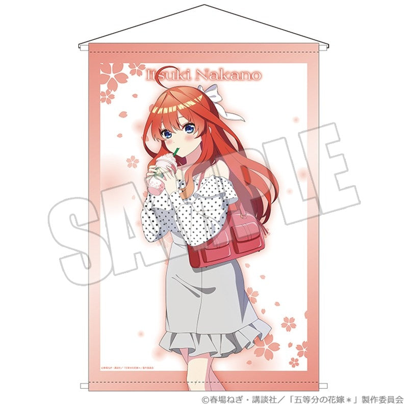 (Goods - Tapestry) The Quintessential Quintuplets* B2 Tapestry - A Sip of Spring with A Blossoming Girl Itsuki